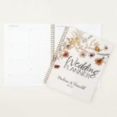 Tiny Floral Blooms Wedding Planner (Display)