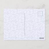 Tiny Floral Pattern Custom Friendship Postcard Briefkaart (Achterkant)