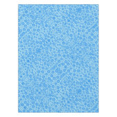 Tiny Flowers Pattern.Blue 02.b LBlue BG Tafelkleed (Voorkant)