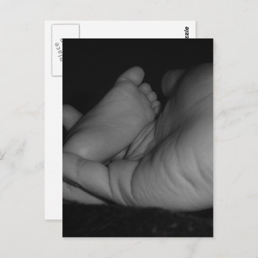 Tiny Foot Briefkaart (Voorkant / Achterkant)