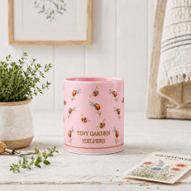 Tiny Garden Helpers Roze Lieveheersbeestje Mok