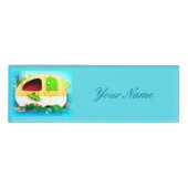 Tiny gypsy caravan casa naambadge (Voorkant)