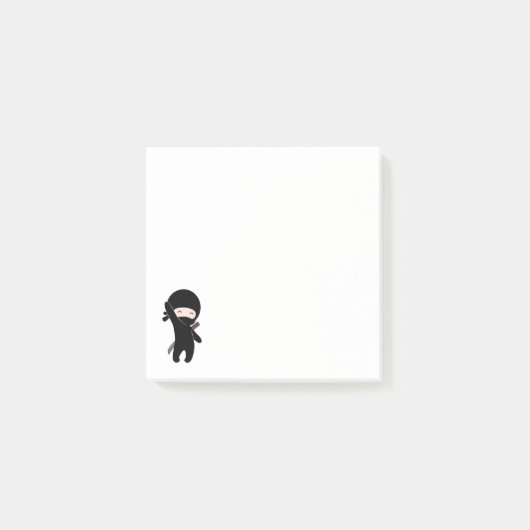 Tiny Happy Ninja Post-it® Notes (Voorkant)