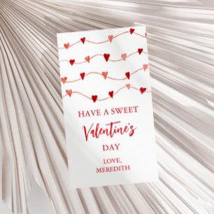 Tiny Have a Sweet Valentijnsdag Kids Klasse Notitiekaartje