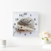 Tiny Hedegel Vierkante Klok (Huis)