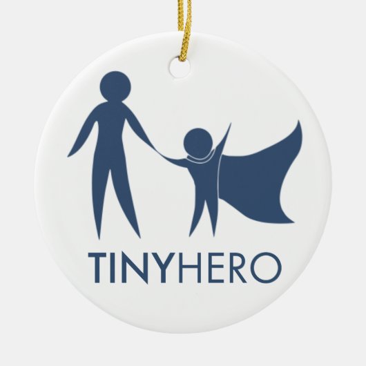 Tiny Hero Standard Ornament (Voorkant)