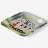 Tiny Home Housewarming Papieren Bordje (Gebogen)