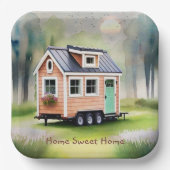 Tiny Home Housewarming Papieren Bordje (Voorkant)