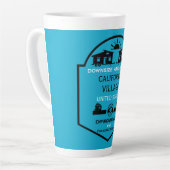 Tiny House Communities bewerkbaar Latte Mok (Linkerhoek)