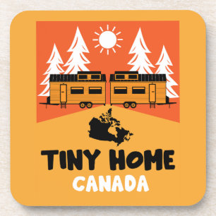 Tiny House Home Canada Bier Onderzetter