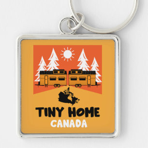 Tiny House Home Canada Sleutelhanger