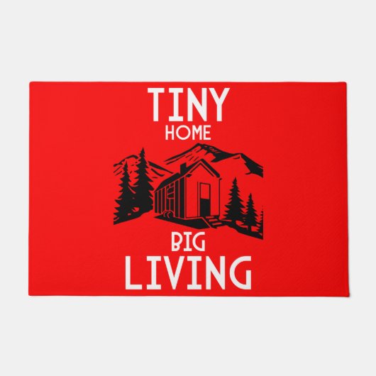 Tiny House Home Decor Deurmat (Voorkant)