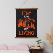 Tiny House Home Decor Hangend Wandkleed (Slaapkamer)