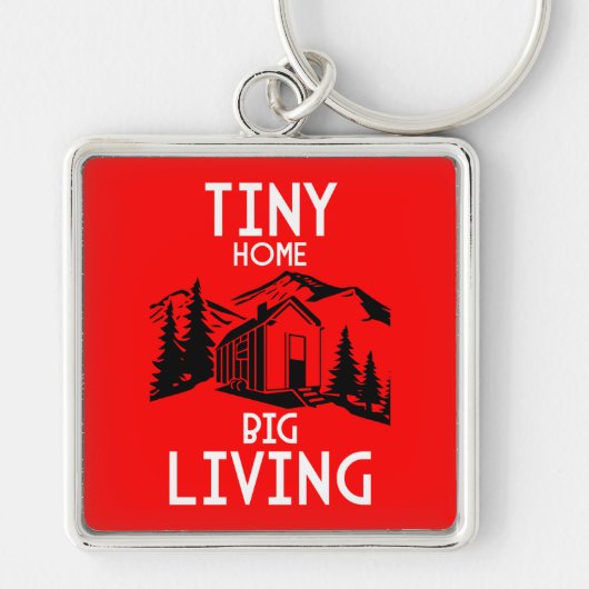 Tiny House Home Decor Sleutelhanger (Voorkant)