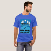 Tiny House Home Nieuw Zeeland T-shirt (Voorkant volledig)