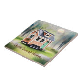 Tiny House Housewarming Tegeltje (Zijkant)