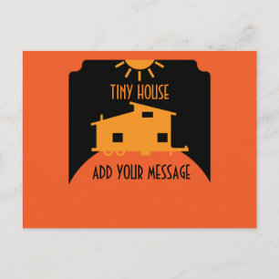 Tiny House Leven - Tiny House Nation Deurmat Briefkaart