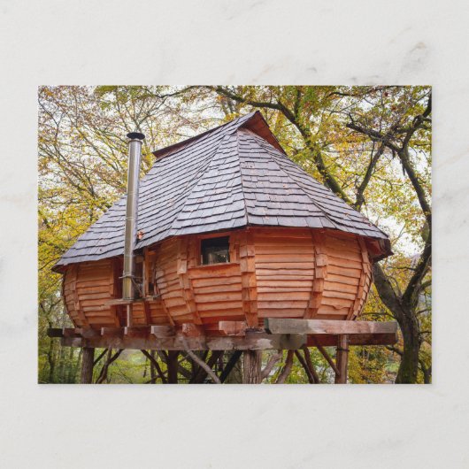TINY HOUSE RUSTIC CABIN BRIEFKAARTEN (Voorkant)