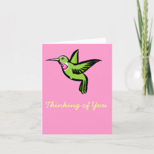 Tiny Hummingbird Kaart