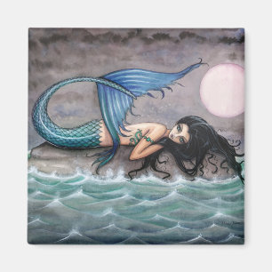 Tiny Island Mermaid Magnet Magneet