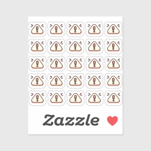 Tiny latte alert planner sticker (Vel)