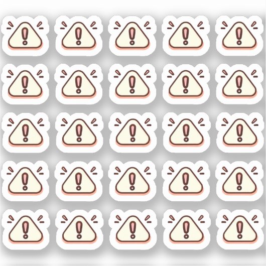 Tiny latte alert planner sticker (Voorkant)