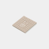 Tiny latte bunny kalender Post-it Notities Post-it® Notes (Schuin)