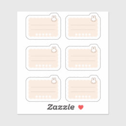 Tiny latte star ranking planner sticker