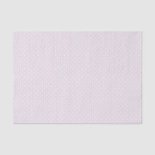 TINY LAVENDER EN WHITE POLKA DOTS TISSUEPAPIER