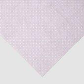 TINY LAVENDER EN WHITE POLKA DOTS TISSUEPAPIER (Detail)