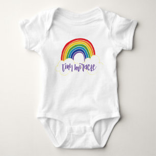 Tiny Mirakel Rainbow Baby Romper
