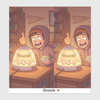 Tiny Moment, Big Cheer Sticker