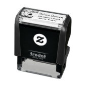 Tiny Ninja en Bonsai Tree Address 4 Zelfinktende Stempel (Product)