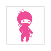 Tiny Ninja Girl Zelfinktende Stempel (Design)