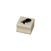 Tiny Ninja Running 1x1 Rubberstempel (Stempel)