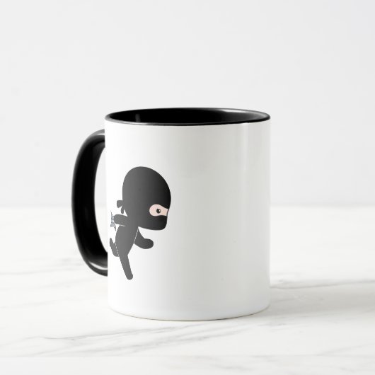 Tiny Ninja Running Mok (Voorkant links)