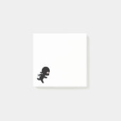 Tiny Ninja Running Post-it® Notes (Voorkant)