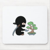 Tiny Ninja Watering Bonsai Tree Muismat (Voorkant)