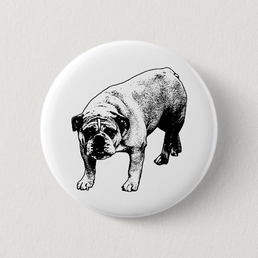 Tiny Noel Badge Ronde Button 5,7 Cm (Voorkant)