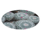 Tiny Pink Flowers Cactus Planten Snijplank (Hoek)