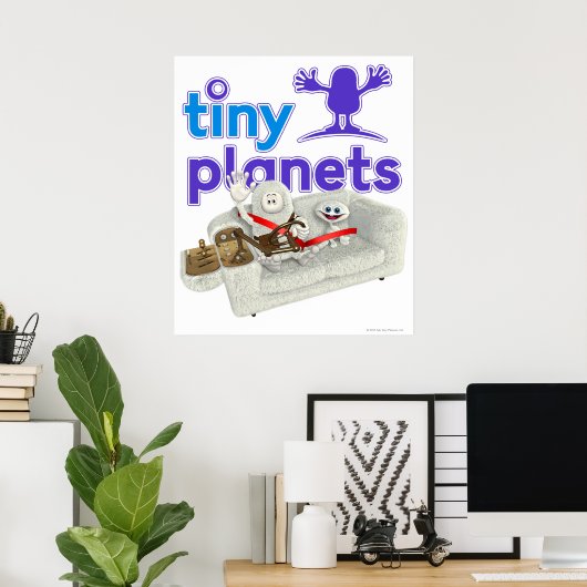Tiny Planets Sofa Safari Poster (Thuiskantoor)
