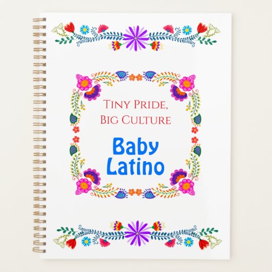 Tiny Pride, Big Culture – Trots om Latino-Baby te Planner (Voorkant)