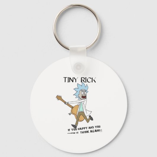 Tiny Rick Classic Sleutelhanger (Voorkant)