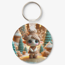 Tiny Schattige Branch Clay Elf