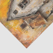 TINY SHABBY COUNTRY HOUSE GEMENGDE MEDIA DECOUPAGE TISSUEPAPIER (Detail)