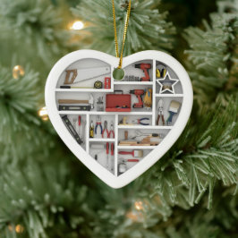 Tiny Shelves: DIY Tools - 2D print Tool Shelf Keramisch Ornament