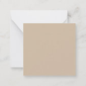 TINY SIZE | Boho Pampas Grass Script Save the Date Notitiekaartje (Achterkant)
