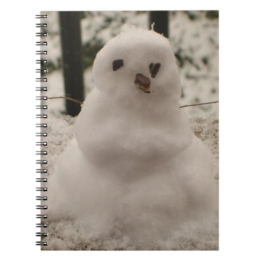 Tiny Snowman Notitieboek (Voorkant)