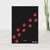 Tiny Tabby Kaart (Achterkant)