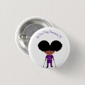 Tiny Tamara TT introductie Button (Voorkant /achterkant)